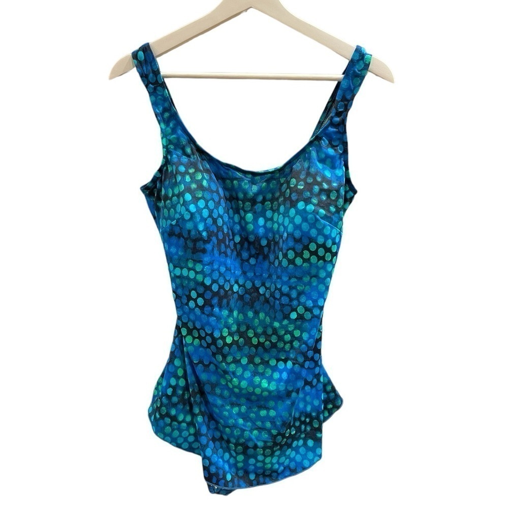 MAXINE One Piece Minimizer Swimsuit Size 10